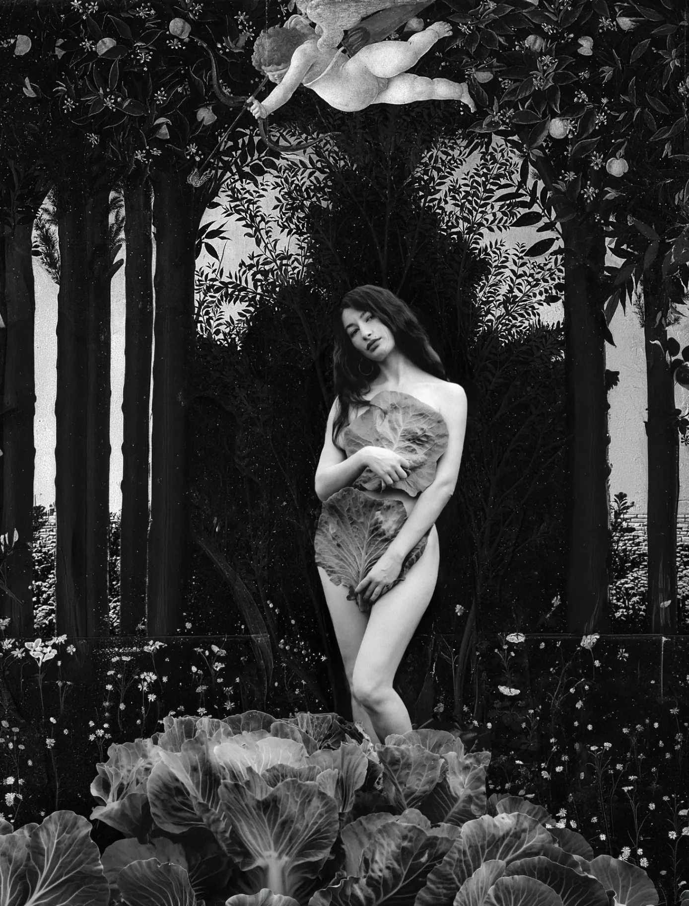 Künstlerisches Frauenportrait — Fine Art Fotografie